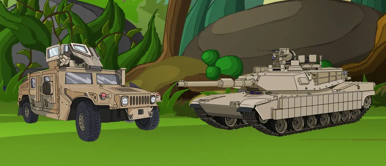 Army Vehicles Memory - Ücretsiz Online Hafıza Oyunu