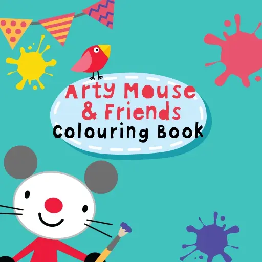 Arty Mouse Coloring Book - Juego de colorear para niños gratis