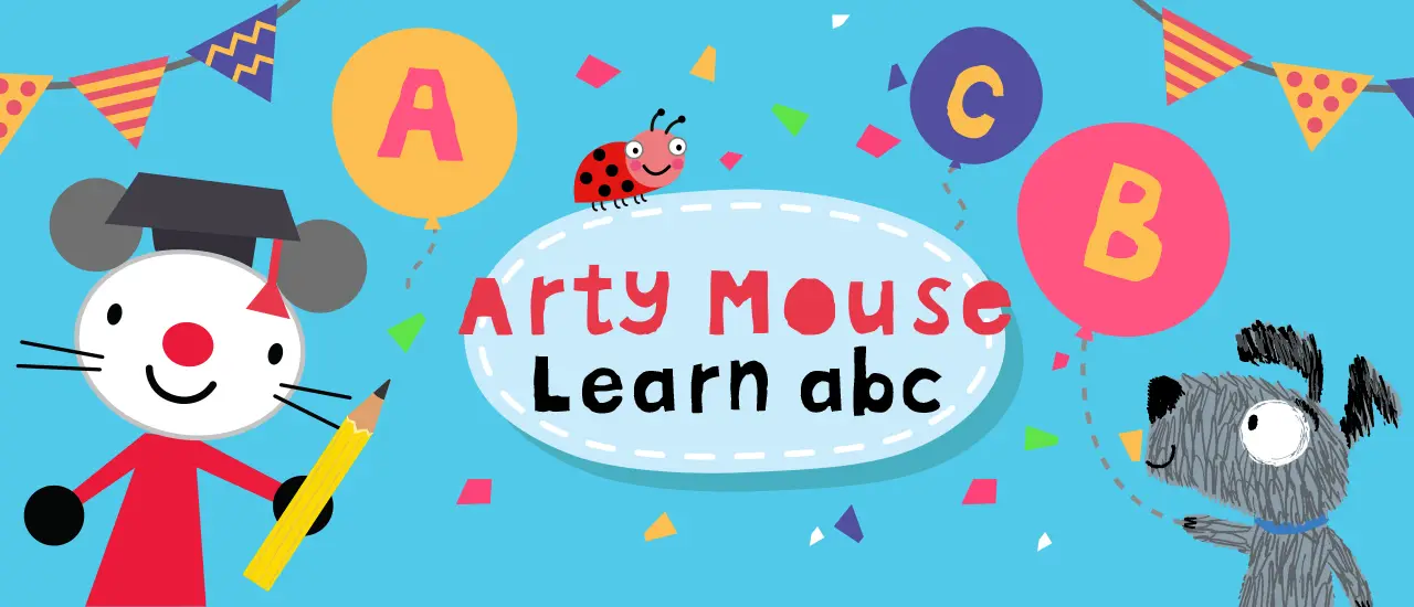 Arty Mouse Aprende ABC - Juego para niños y preescolar
