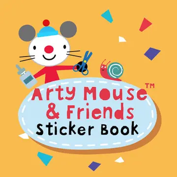 Arty Mouse Sticker Book - Jogo de Arte para Crianças Grátis