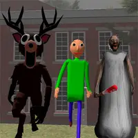 Asylum: Baldi Granny Slender Oyna - Korku ve Macera Oyunu
