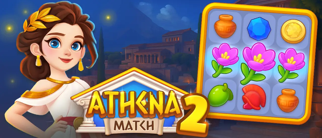 Athena Match 2 - Jeu de Match 3 gratuit et en ligne