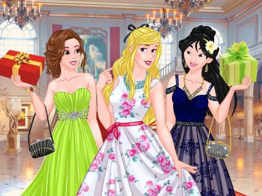 Auroras Birthday Ball - Dress Up & Play Game for Kids