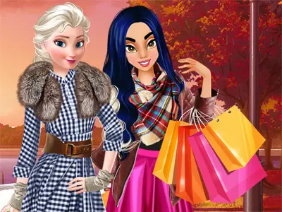 プリンセスの秋のファッションゲーム - ドレスアップで遊ぼう