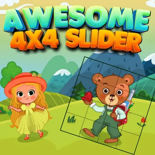 Awesome 4x4 Slider - Ücretsiz Bulmaca Oyunları