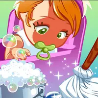 Baby Cleaning - Juego para limpiar la habitación del bebé y jugar gratis