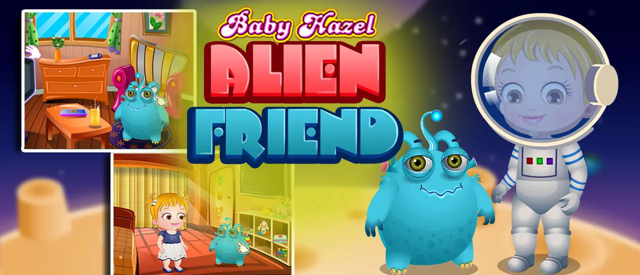 Baby Hazel Alien Friend - かわいい宇宙冒険ゲーム