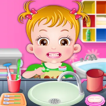 Baby Hazel Diş Fırçalama Oyunu - Sağlıklı Gülüşler İçin Oyna