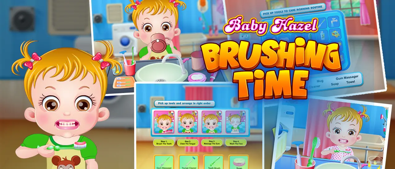 Baby Hazel Diş Fırçalama Oyunu - Sağlıklı Gülüşler İçin Oyna