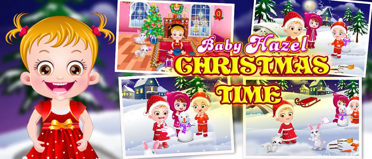 Baby Hazel Christmas Time - Play Holiday Care Game for Kids