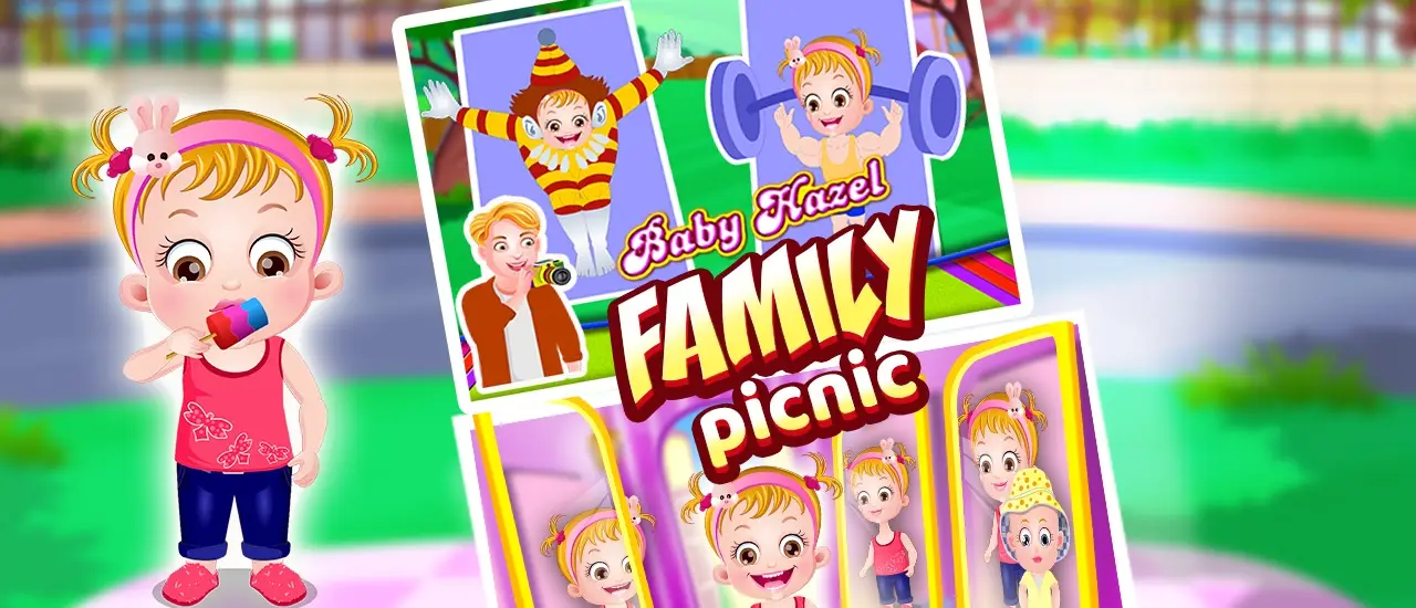 Baby Hazel Picnic para jugar y divertirse en familia