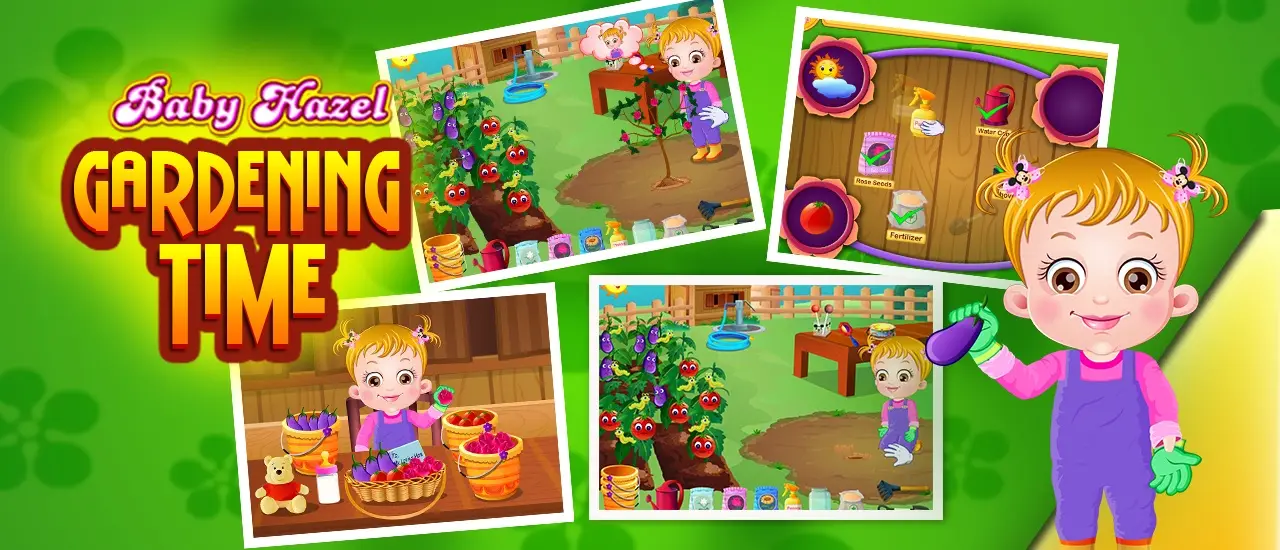 Baby Hazel Gardening Time - Juego para Niños y Niñas Gratis