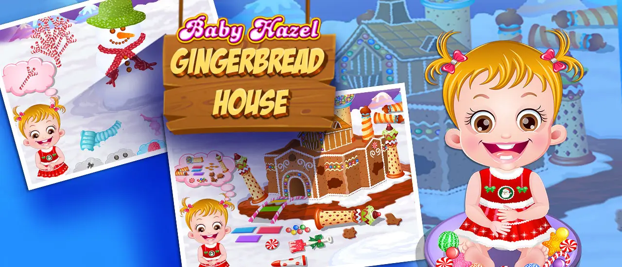 Baby Hazel Casa de Jengibre - Juego Gratis para Niños