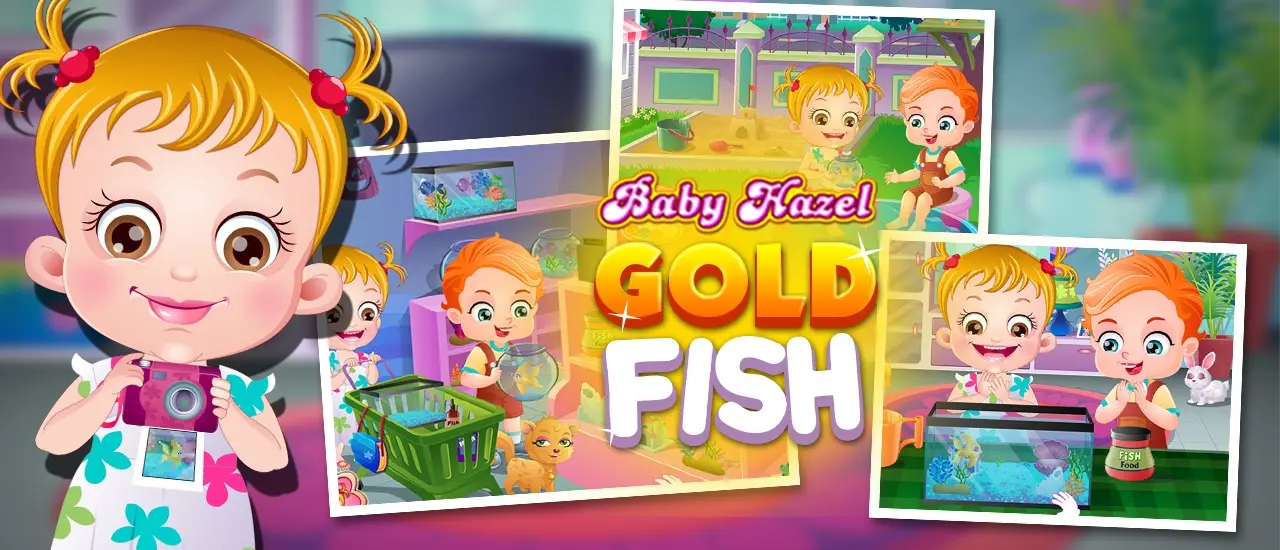 Baby Hazel Gold Fish - Jogo de Cuidar Peixes Online Grátis