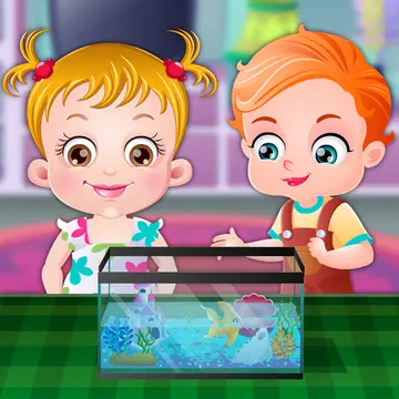 Baby Hazel Gold Fish - Jogo de Cuidar Peixes Online Grátis