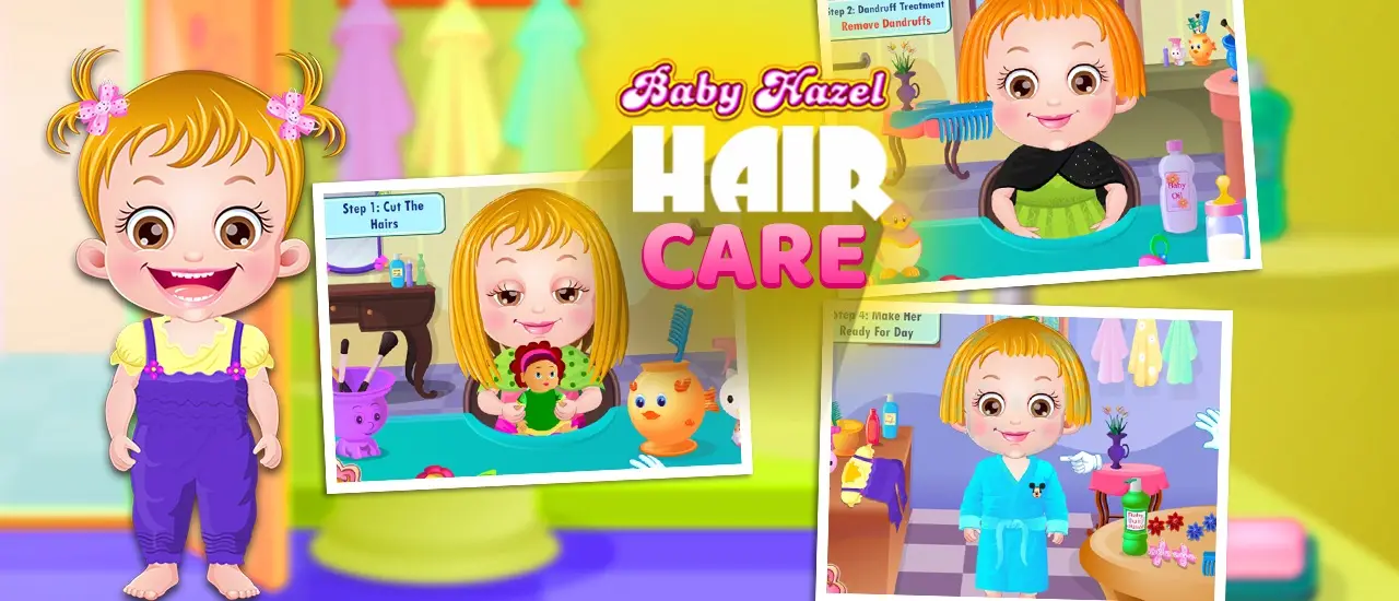 Baby Hazel Cuidado del Cabello - Juega Gratis en Línea