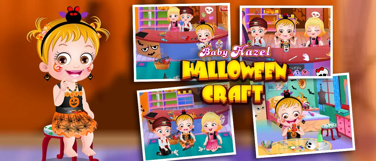 Baby Hazel Halloween Crafts - Fun Play Game for Kids