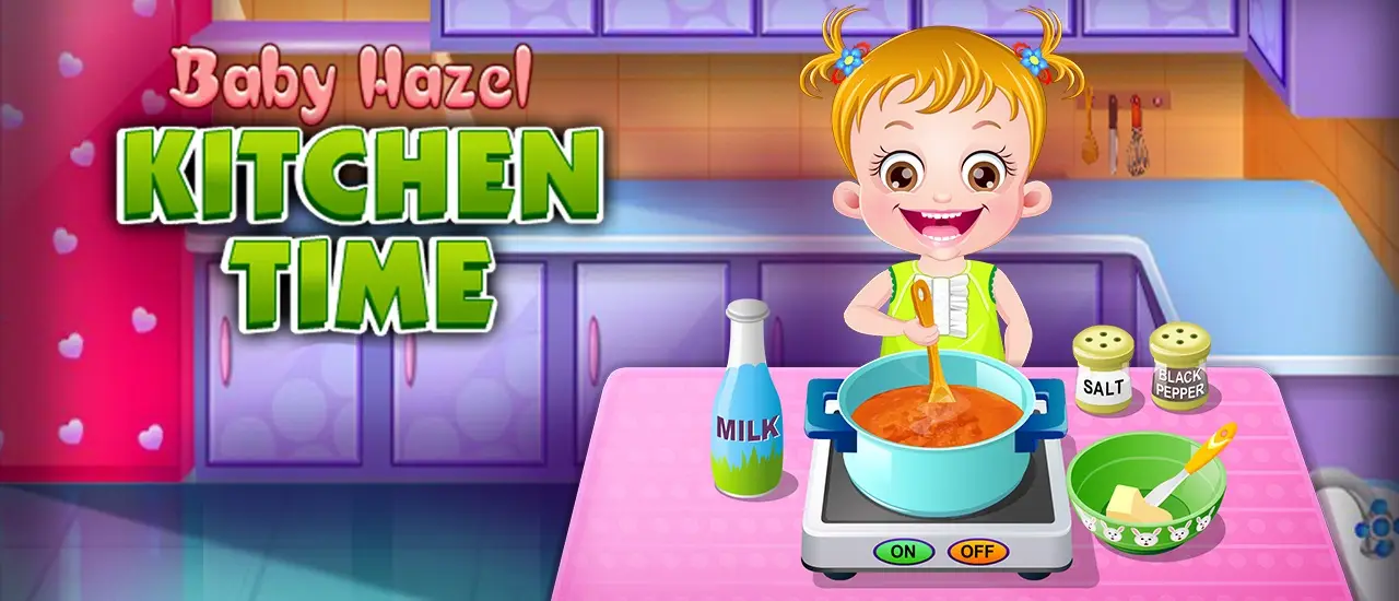Baby Hazel Kitchen Time