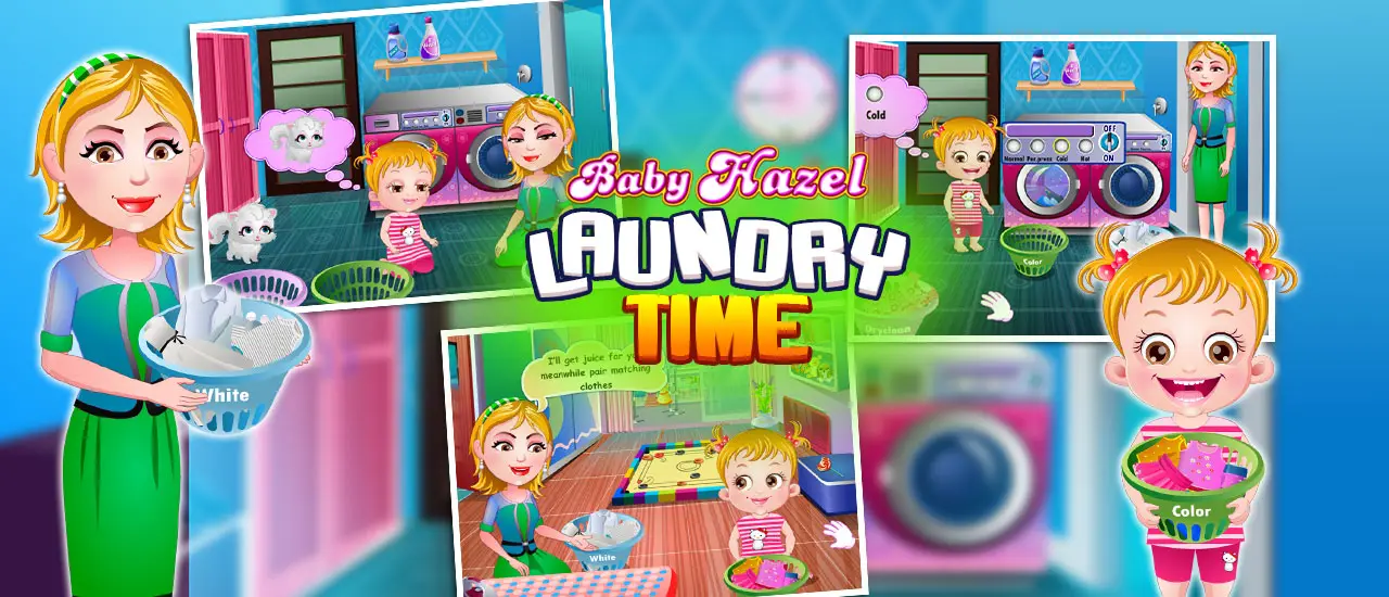 Baby Hazel Laundry Time - Fun Play Game for Kids