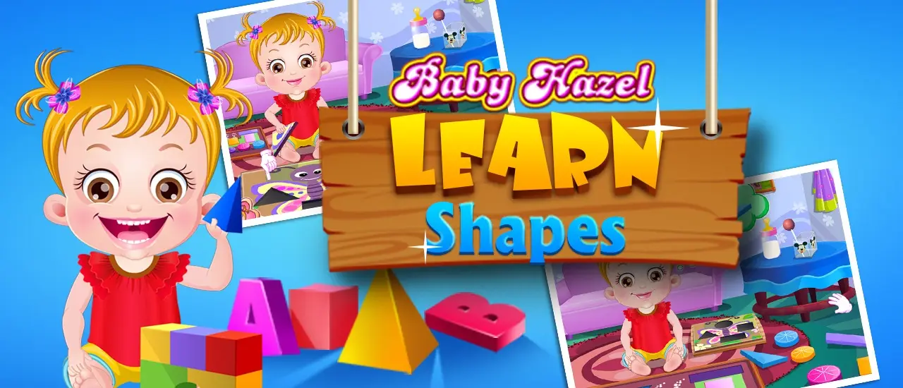 Baby Hazel 学習ゲーム:形と色のパズルとおもちゃ遊び