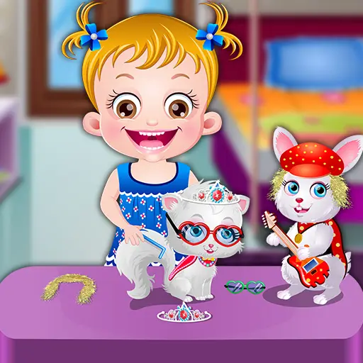 Baby Hazel Pet Party - Jogue e Divirta-se com Animais de Estimação