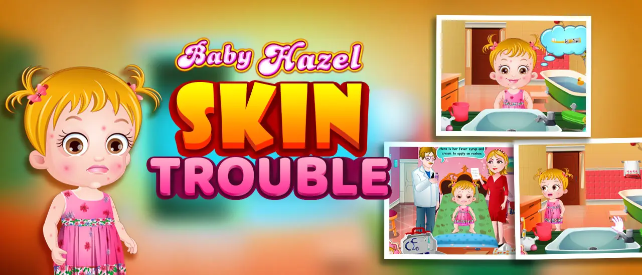 Baby Hazel Skin Trouble - Juego para Cuidar y Jugar en Línea Gratis