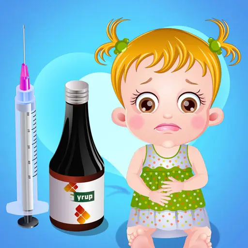 Baby Hazel Mide Problemi Çözme Oyunu - Ücretsiz Oyna