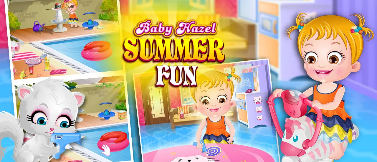 Baby Hazel Summer Fun - Jeu de soins d'été pour enfants