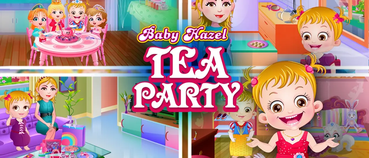 Baby Hazel Tea Party