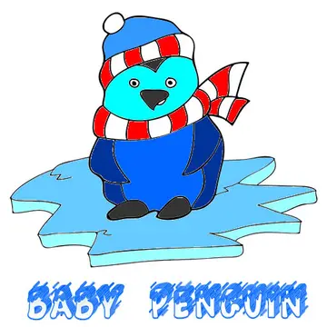 Baby Penguin Boyama Oyunu - Ücretsiz ve Eğlenceli Boyama Oyunları