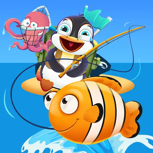 Baby Penguin Fishing - 無料の釣りゲームで遊ぶ