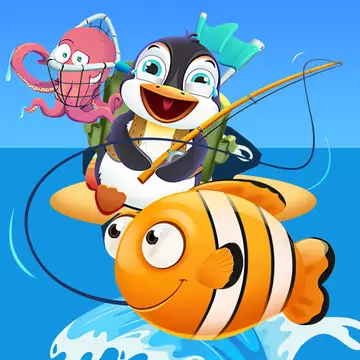 Baby Penguin Fishing - 無料の釣りゲームで遊ぶ