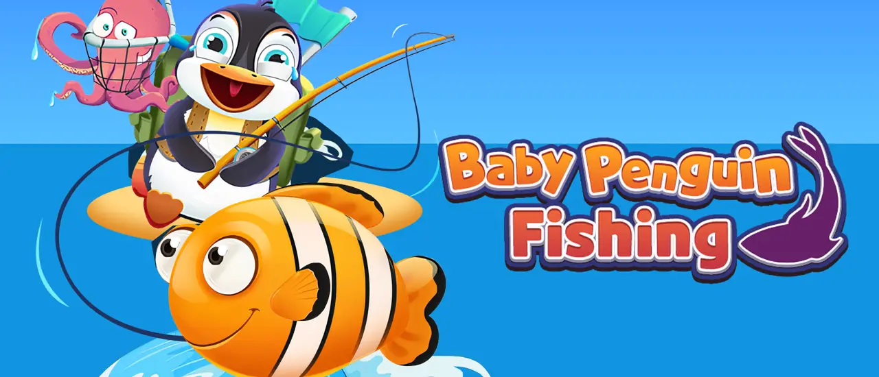 Baby Penguin Fishing - 無料の釣りゲームで遊ぶ