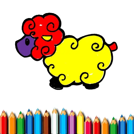 Baby Sheep Boyama Oyunu - Ücretsiz Çocuklar İçin Oyna