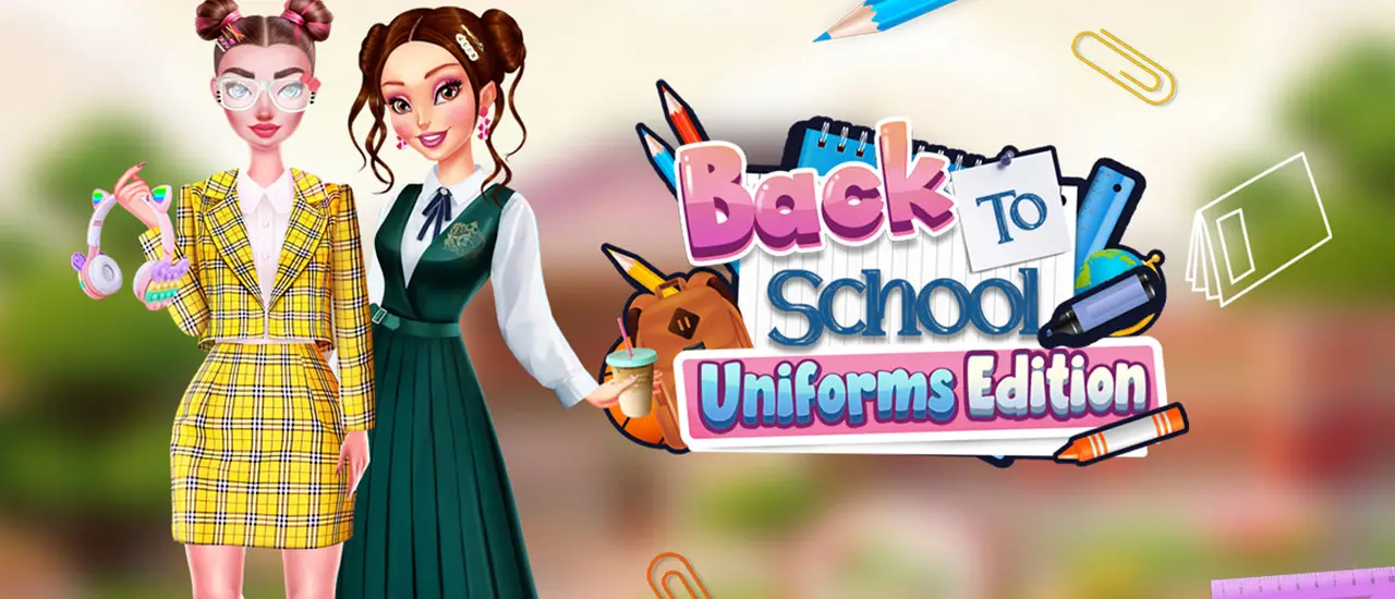 Back To School: لعبة الأزياء والزي المدرسي المجانية للعب أونلاين