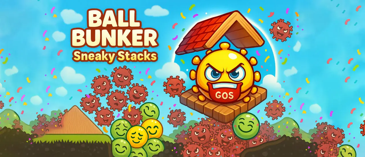 Ball Bunker: Sneaky Stacks - Juego de rompecabezas casual y divertido