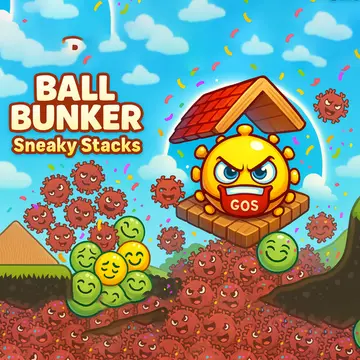 Ball Bunker: Sneaky Stacks - Juego de rompecabezas casual y divertido