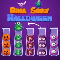 Ball Sort Halloween - Ücretsiz Bulmaca ve Eşleştirme Oyunu