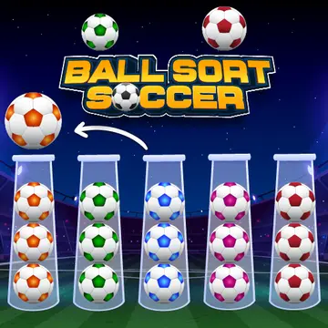 Ball Sort Soccer - Ücretsiz Puzzle Oyunlarıyla Dünya Kupası'nda Oyna