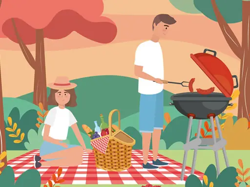 Barbecue Picnic Hidden Objects - Juego de Buscar Objetos Gratis
