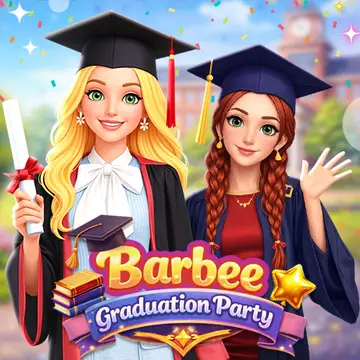Barbee And Friends Abschlussfeier Spiel – Anziehspiel für Mädchen