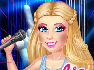 Barbie The Voice Oyunları - Ücretsiz Şarkı Söyleme ve Moda Oyunu