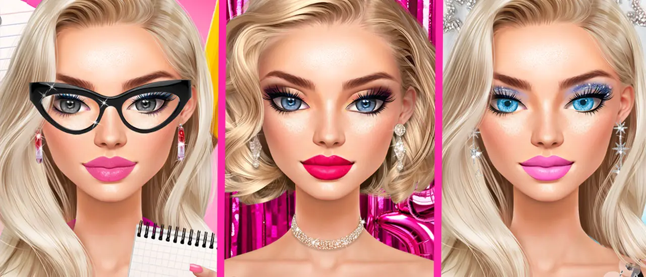 Barbiemania Spiel kostenlos online spielen – Make-up & Styling