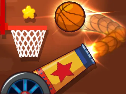 Basket Cannon - オンラインバスケットボールゲーム無料で遊ぶ