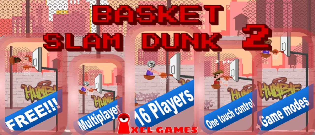 Basket Slam Dunk 2 - Jogo de Basquete Online Grátis