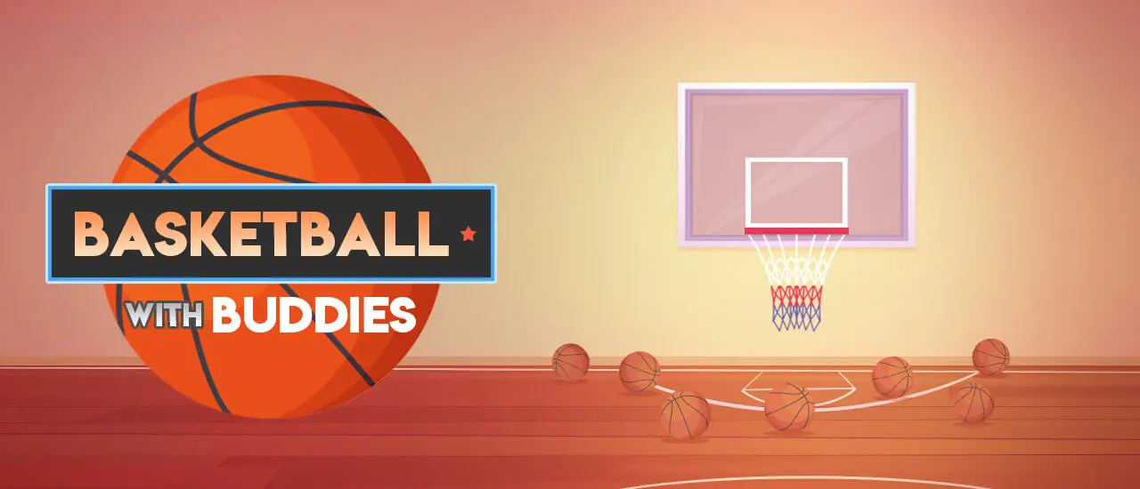 Basketball With Buddies kostenlos online spielen - Basketball Spiel für Freunde