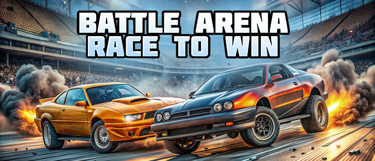 Battle Arena Race to Win - Play Online Car Battle Game