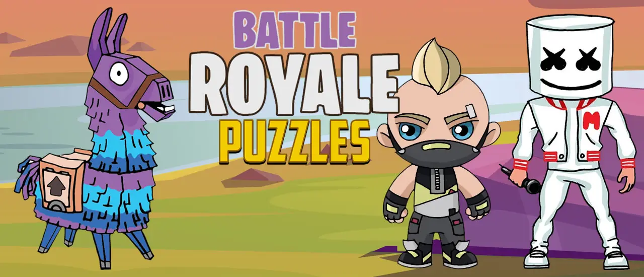 Battle Royale Puzzles - Free Online Puzzle Game for Fortnite Fans