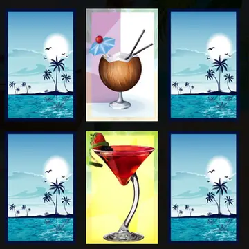 Beach Cocktails Memory لعبة تذكّر صور الكوكتيلات على الشاطئ مجانًا