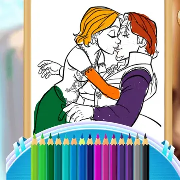 Beauty Queen Coloring Book - Boyama ve Oyunlar